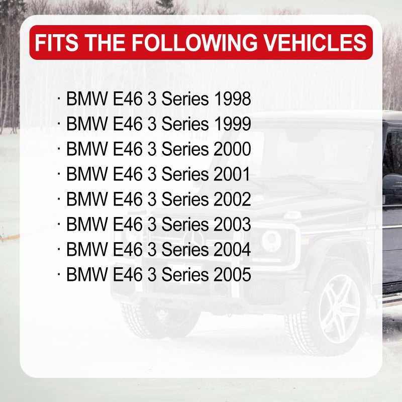 FEXON Cup Holder for BMW E46 3 Series 1998-2005 Replacement for Front Center Console Replace 51168217953 (Carbon Fiber) - Image 5